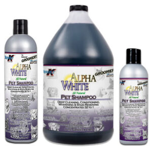 Groomer’s Edge Alpha White shampoo