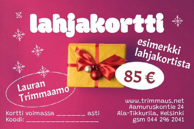 Lahjakortti