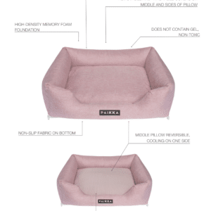 PAIKKA Orthopedic Bed Pink