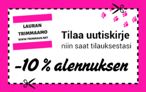 Tilaa uutiskirje, niin saat tilauksestasi -10 % alennuksen