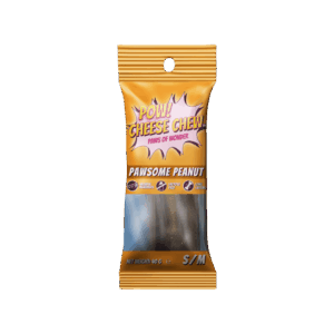 POW! Cheese Chew Powsome Peanut S/M puruluu