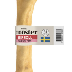 Puruluu Monster Rawhide Beef Roll Filled with Pork