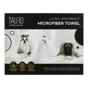 Tauro mikrokuitupyyhe 3 pientä koiraa